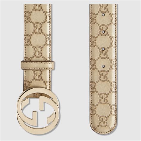 guccissima belt